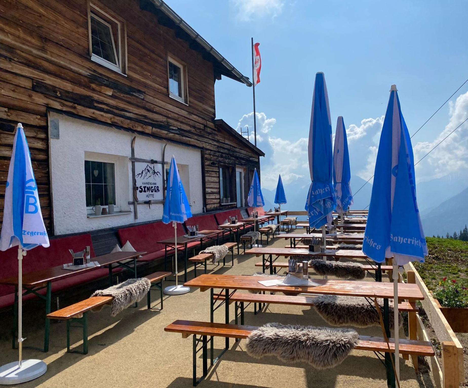 Berggasthof Singerhuette In Hoefen, Reutte Hofen Exterior photo